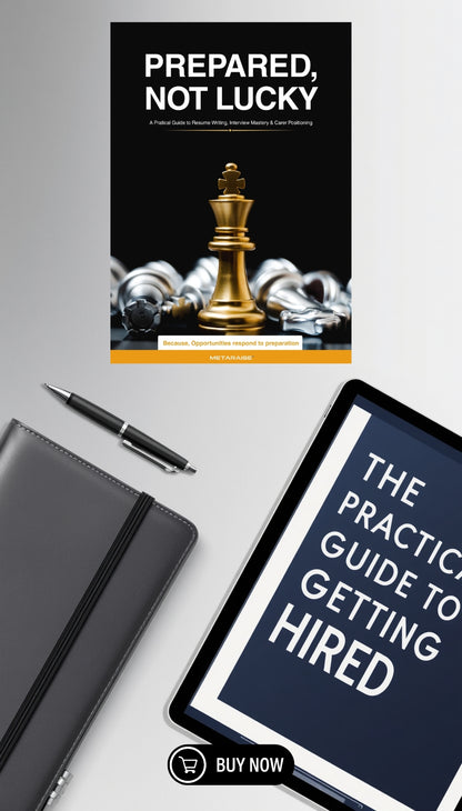🚀 Prepared, Not Lucky: The Ultimate Career Success Guide